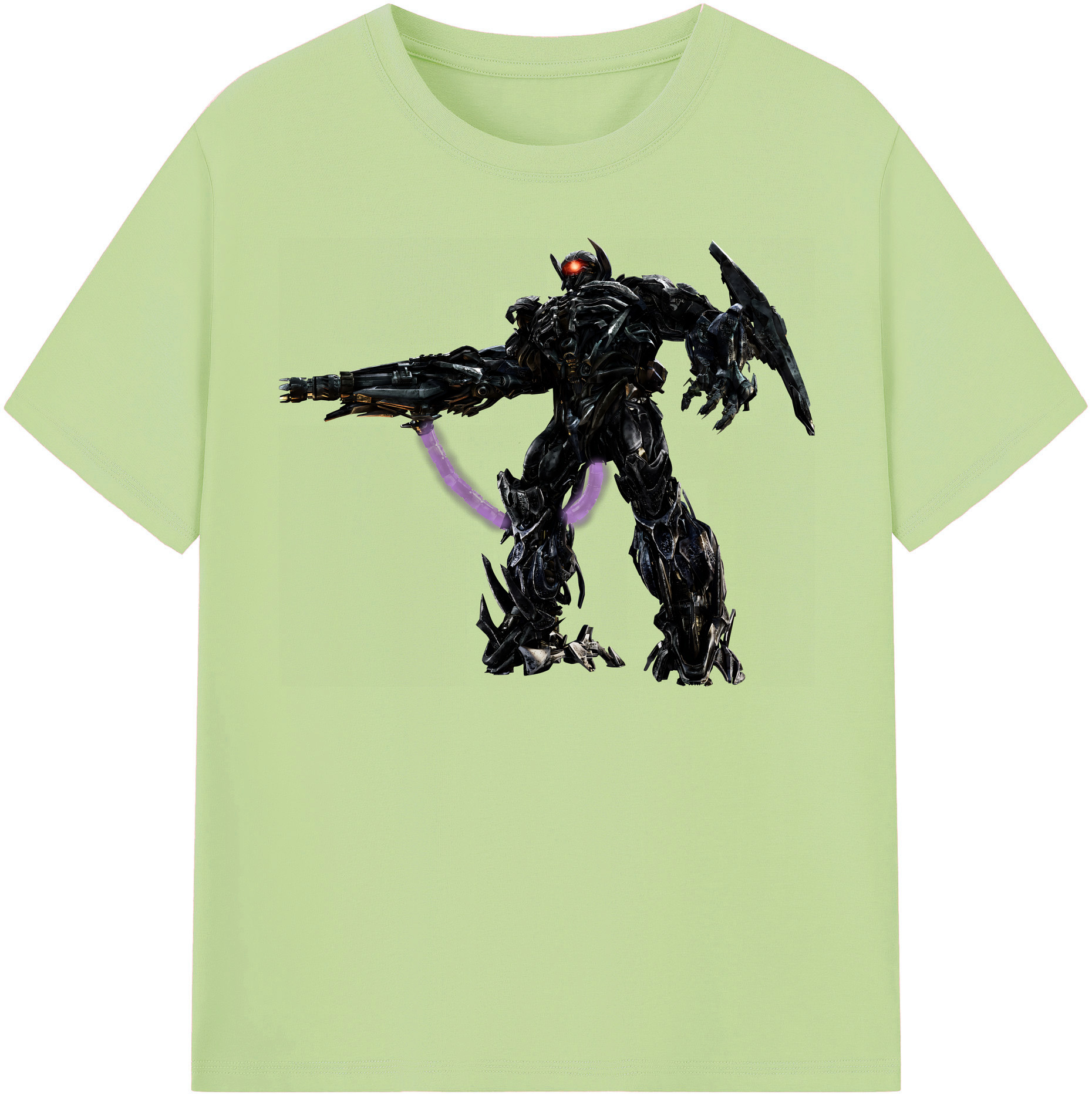 （画像用） Transformers トランスフォーマー 綿100％半袖Tシャツ（フロントプリント）